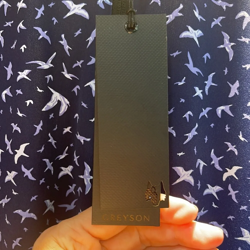 Greyson ISLES OF DEVILS TATE MOCKNECK QUARTER-ZIP NWT $158 - Picture 6 of 6